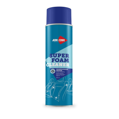 Универсальный пенный очиститель AIM-ONE 650 мл (аэрозоль). SUPER FOAM CLEANER 650ML AC-2100 Универсальный пенный очиститель AIM-ONE 650 мл (аэрозоль). SUPER FOAM CLEANER 650ML AC-2100