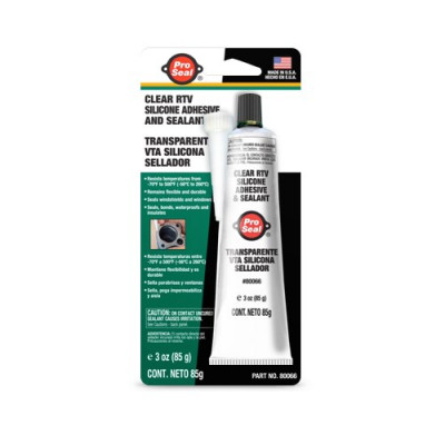 Клей и герметик для прокладок быстросохнущий прозрачный ,Clear RTV Silicone Adhesive & Sealant 28,3g (Pro Seal) Клей и герметик для прокладок быстросохнущий прозрачный ,Clear RTV Silicone Adhesive & Sealant 28,3g (Pro Seal)