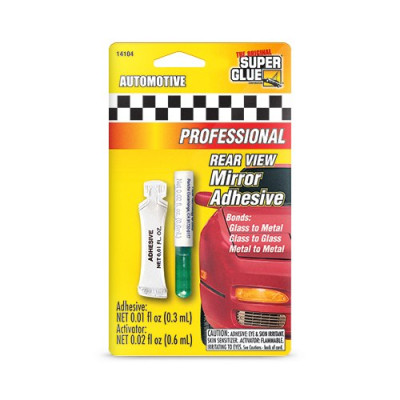 Клей для зеркала заднего вида. Rear View Mirror Adhesive (The Original Super Glue®) 14104 Клей для зеркала заднего вида. Rear View Mirror Adhesive (The Original Super Glue®) 14104