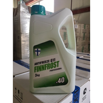 Антифриз Finnfrost-40 зеленый 3кг Антифриз Finnfrost-40 зеленый 3кг