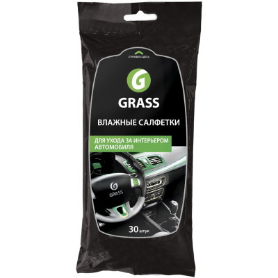 GRASS Влажные салфетки для ухода за интерьером автомобиля IT-0311 GRASS Влажные салфетки для ухода за интерьером автомобиля IT-0311