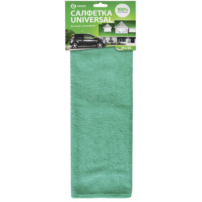 GRASS Салфетка из 100% микрофибры универсальная 35*40см IT-0306 GRASS Салфетка из 100% микрофибры универсальная 35*40см IT-0306