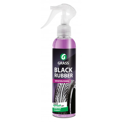 GRASS Полироль для шин «Black Rubber» 153250 250мл спрей GRASS Полироль для шин «Black Rubber» 153250 250мл спрей