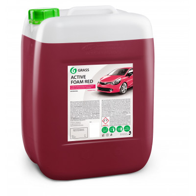 GRASS Активная пена "Active Foam Red" Красная пена 800019 22кг GRASS Активная пена "Active Foam Red" Красная пена 800019 22кг