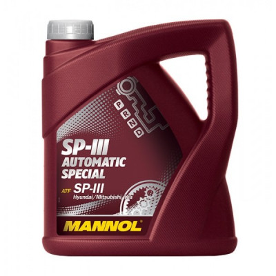 Mannol Automatc ATF Special SP III трансмиссионное масло 4 л Mannol Automatc ATF Special SP III трансмиссионное масло 4 л