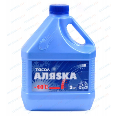 Тосол "Аляска" А40 NEW 3 л Тосол "Аляска" А40 NEW 3 л