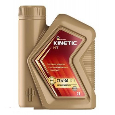 Роснефть Kinetic MT (замена ТНК Trans KP Super ) SAE 75W90 API GL-4 п/синт. 1л масло трансмиссионное Роснефть Kinetic MT (замена ТНК Trans KP Super ) SAE 75W90 API GL-4 п/синт. 1л масло трансмиссионное