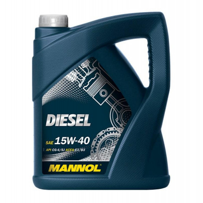 Mannol Diesel 15w40 моторное масло 5 л Mannol Diesel 15w40 моторное масло 5 л