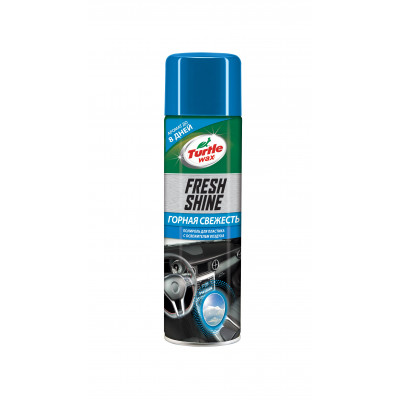 Turtle Wax FG6525/4810 полироль для пластика с освежителем воздуха ГОРНАЯ СВЕЖЕСТЬ FRESH SHINE-OUTDOOR 500 мл Turtle Wax FG6525/4810 полироль для пластика с освежителем воздуха ГОРНАЯ СВЕЖЕСТЬ FRESH SHINE-OUTDOOR 500 мл
