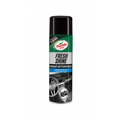 Turtle Wax FG6528/6059 полироль для пластика с освежителем воздуха НОВОЕ АВТО FRESH SHINE-NEW CAR 500 мл Turtle Wax FG6528/6059 полироль для пластика с освежителем воздуха НОВОЕ АВТО FRESH SHINE-NEW CAR 500 мл