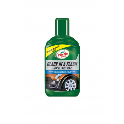 Turtle Wax FG6523/3558 Полироль цветообогащенная для пластика "Черный хром" BLACK CHROME 300 мл Turtle Wax FG6523/3558 Полироль цветообогащенная для пластика "Черный хром" BLACK CHROME 300 мл