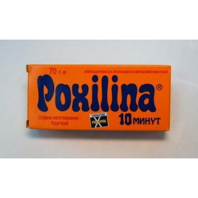 POXILINA Клеющая масса эпоксид.двухкомп. 70 гр. POXILINA Клеющая масса эпоксид.двухкомп. 70 гр.