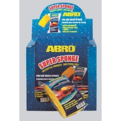 ABRO Губка для мытья автомобиля (16x8x6 см) CS-168 ABRO Губка для мытья автомобиля (16x8x6 см) CS-168