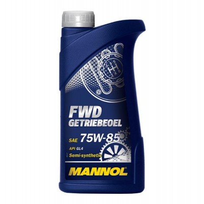 Mannol GL-4 75w85 FWD полусинтетическое трансмиссионное масло 1 л Mannol GL-4 75w85 FWD полусинтетическое трансмиссионное масло 1 л