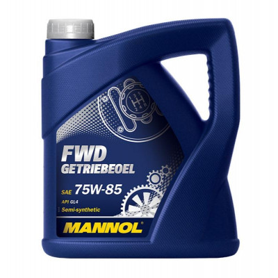 Mannol GL-4 75w85 FWD полусинтетическое трансмиссионное масло 4 л Mannol GL-4 75w85 FWD полусинтетическое трансмиссионное масло 4 л