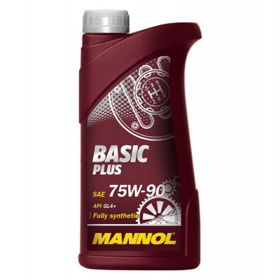 Mannol GL-4 Basic Plus 75w90 синтетическое трансмиссионное масло 1 л (передний привод) Mannol GL-4 Basic Plus 75w90 синтетическое трансмиссионное масло 1 л (передний привод)