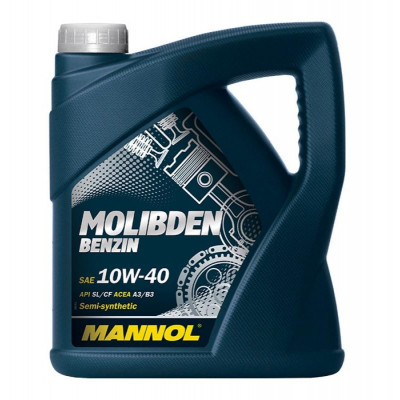 Mannol MOLIBDEN Benzin 10W40 моторное масло 4 л Mannol MOLIBDEN Benzin 10W40 моторное масло 4 л