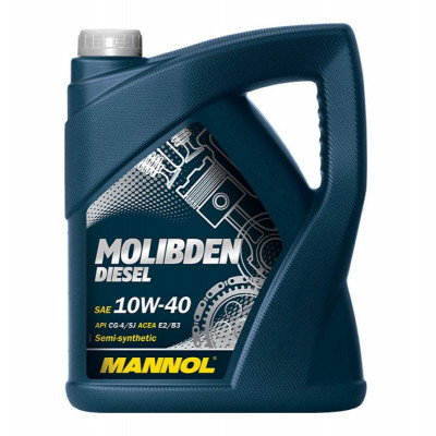 Mannol Molibden Diesel 10w40 моторное масло 5 л Mannol Molibden Diesel 10w40 моторное масло 5 л