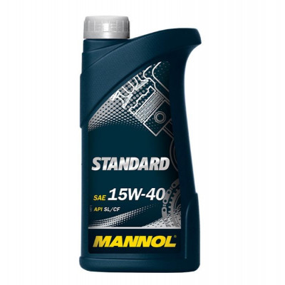 Mannol Standart 15w40 API SG/CD моторное масло 1 л Mannol Standart 15w40 API SG/CD моторное масло 1 л