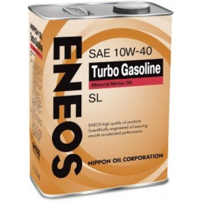 ENEOS Gasoline Turbo 10w40 SL минеральное моторное масло 0,94 л ENEOS Gasoline Turbo 10w40 SL минеральное моторное масло 0,94 л