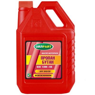 Oil Right Пропан- Бутан 10w40 1 л масло для газовых двигателей Oil Right Пропан- Бутан 10w40 1 л масло для газовых двигателей