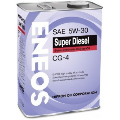 ENEOS Diesel Semi-Synthetic 5w30 CG-4 полусинтетическое моторное масло 0,94 л ENEOS Diesel Semi-Synthetic 5w30 CG-4 полусинтетическое моторное масло 0,94 л